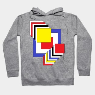 Squares Abstract Hoodie